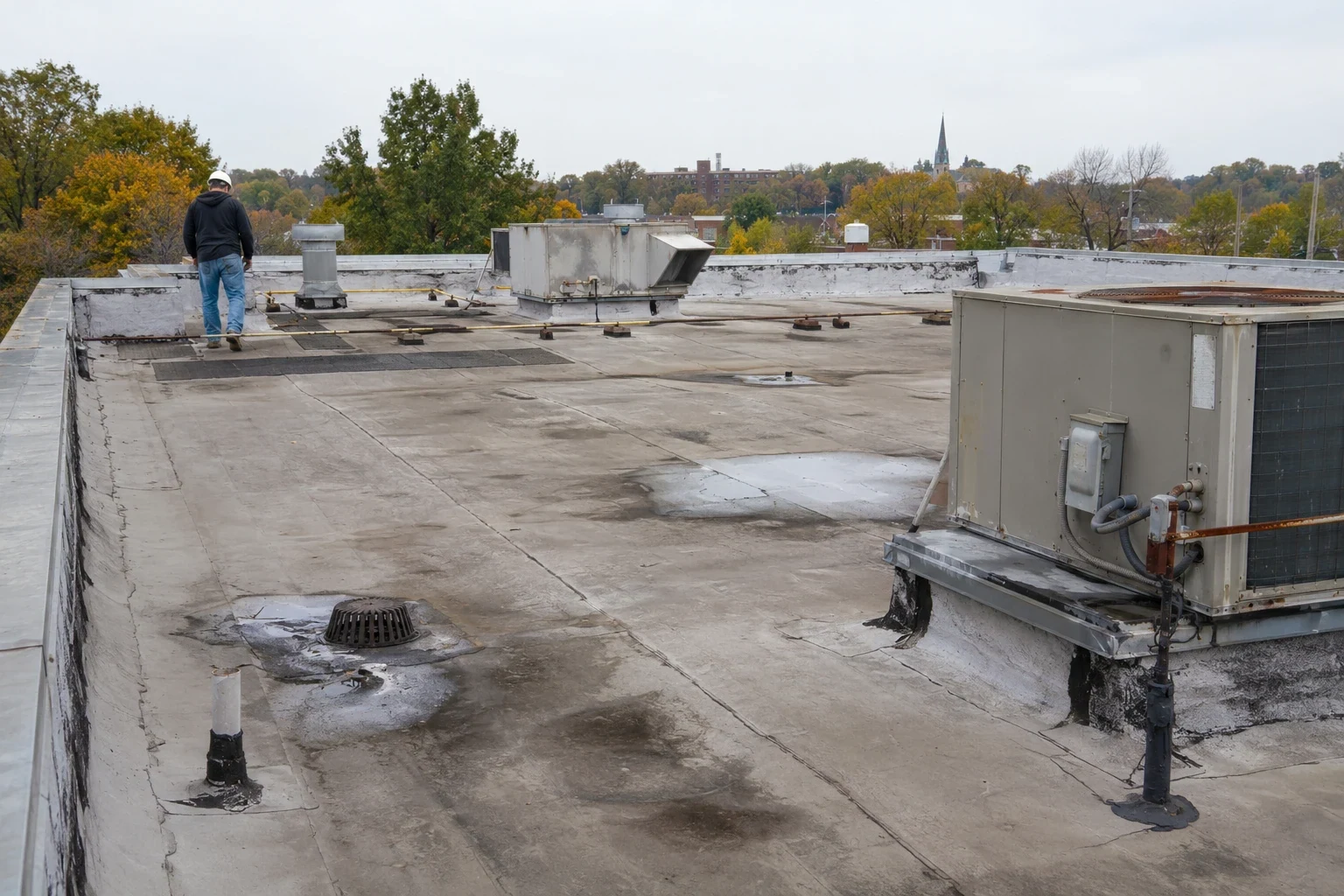 Commercial roof condition survey in Arvada Commercial roof condition survey in Arvada