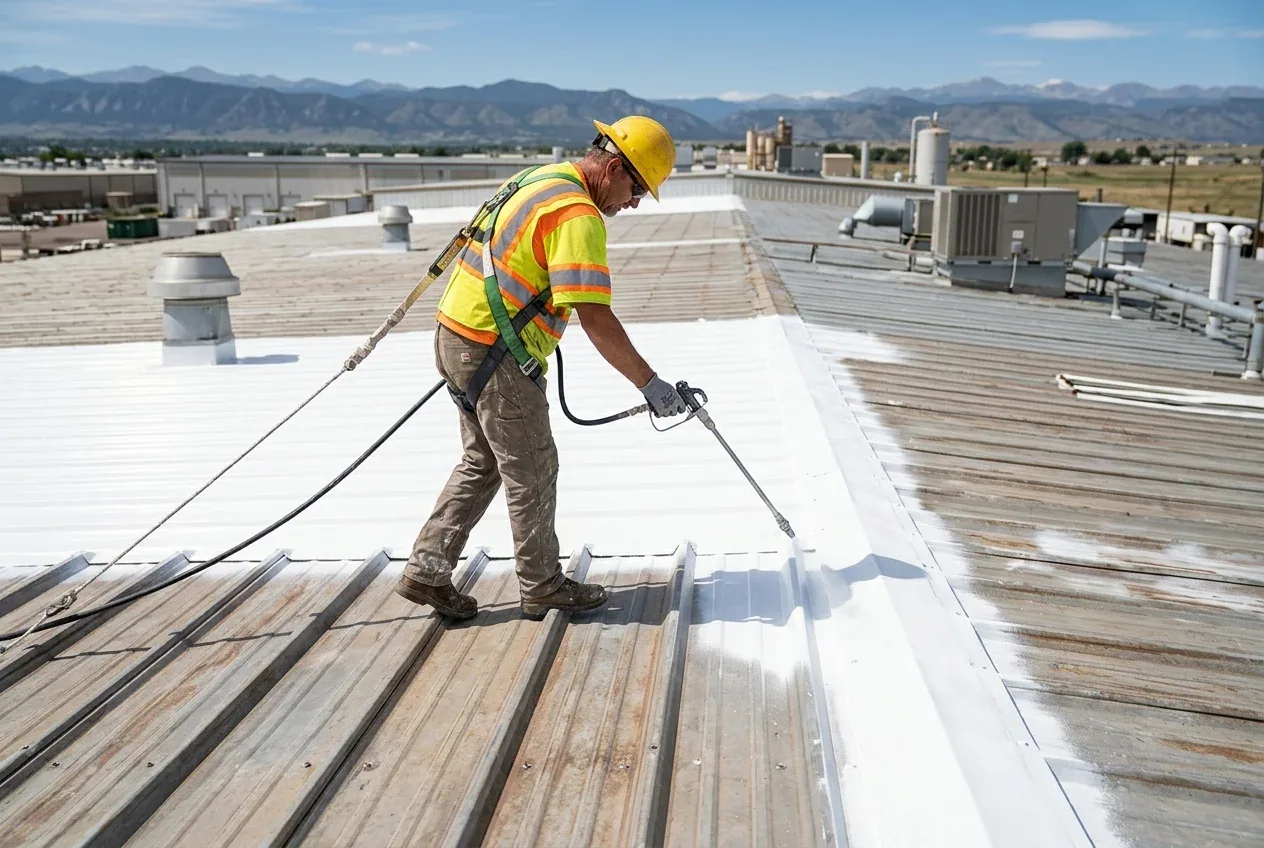 Commercial Roof Seam Failure Repair in Arvada, CO Commercial Roof Seam Failure Repair in Arvada, CO